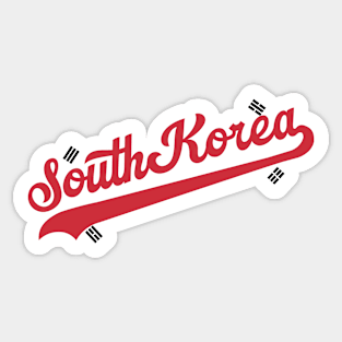 South Korea Sticker